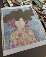 Klimt style image