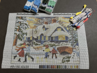 Téli hangulat a faluban